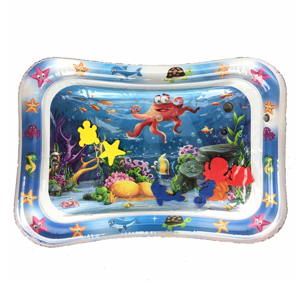 Baby Water Mat Opblaasbare Kussen Baby Peuter Water Speelmat Voor Kinderen Vroege Educatie Ontwikkelen Baby Speelgoed Zomer Speelgoed