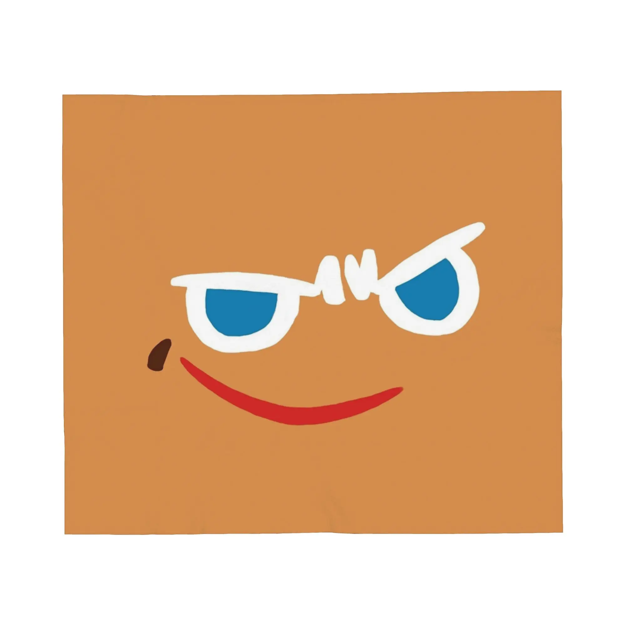 Gingerbrave Cursed Face Blanket Cover Coral Fleece Plush Cookie Run Kingdom Game Soft Throw Blankets for Home Couch Bedspread