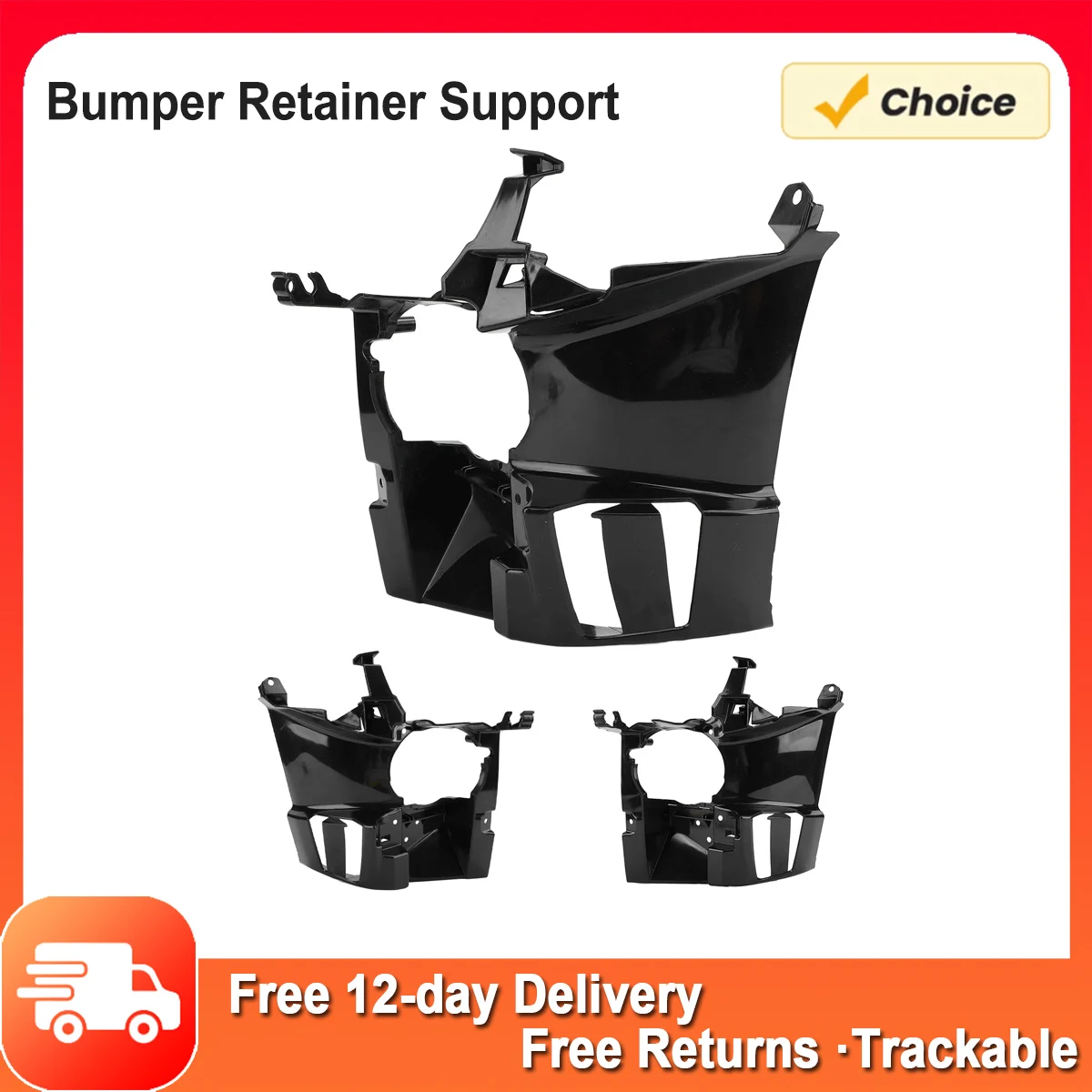 

Wear Resistant High Hardness Bumper Support Bracket for 3 Series 320i 328d 328i 330e 330i 340i F30 LCI Bumper Retainer Support