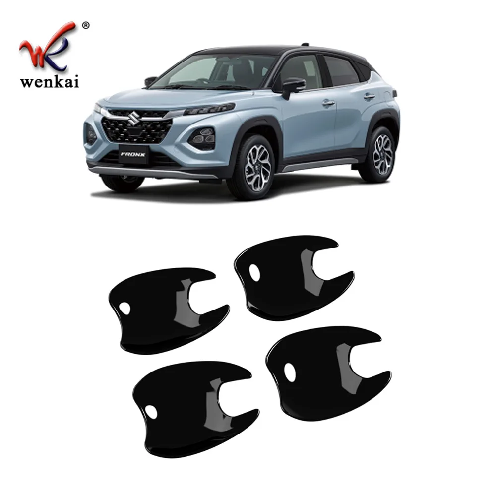 لسوزوكي فرونكس WDB3S WEB3S 2025 2026 ABS كروم مقبض الباب إكسسوارات خارجية لأبواب السيارات كوب تجويف الكسوة إدراج الصيد صب مقبلات