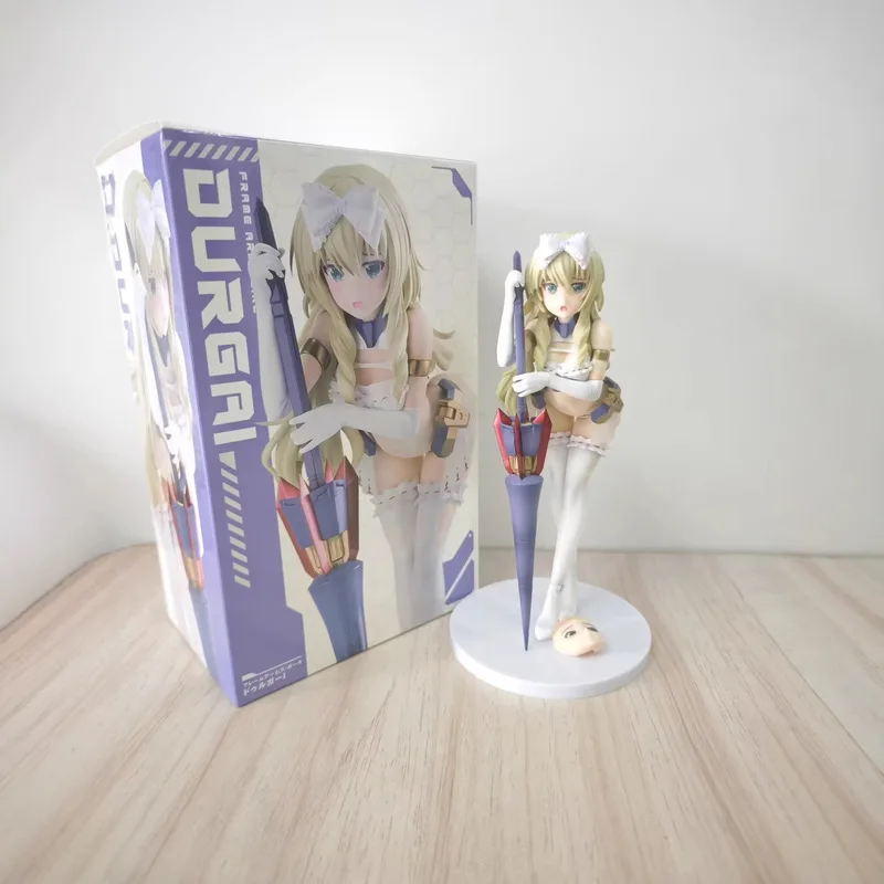 

Новая аниме-фигурка меха-девушки 21 см, скульптура с двумя лицами, коллекционная настольная декорация для любителей аниме и фанатов отаку