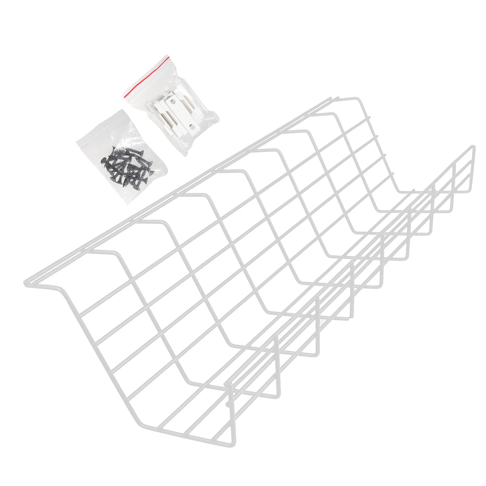 Under Desk Cable Management Rack Cable Storage Organizer For Home Wire Cord Holder Iron Material Durable Storage Rack For Cables