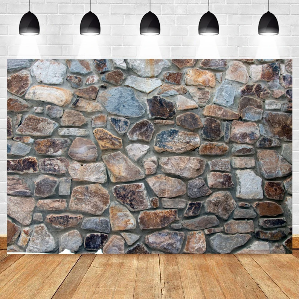 Stone Floor Photography Backdrop Dark Black Carbon Marble Surface Texture Pattern Indoor Baby Shower Background Photo Studio