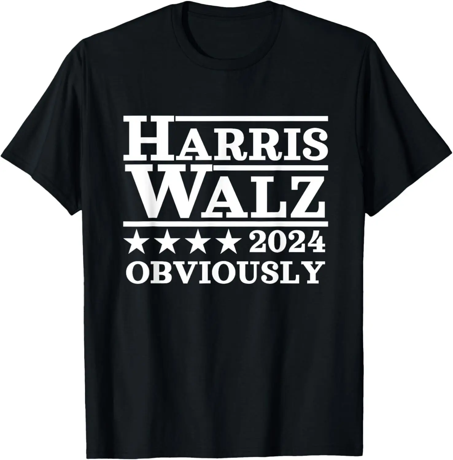 Funny Harris Walz Obviously 2024 Kamala Harris Waltz 2024 T-Shirt