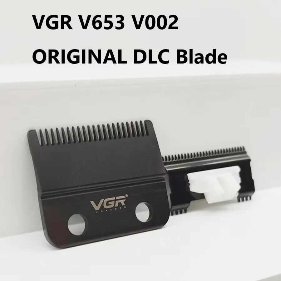 VGR-cuchilla de repuesto Original DLC para cortadora de pelo VGR V653 V002 V003 V906, cabezal de corte, accesorios de máquina de acabado