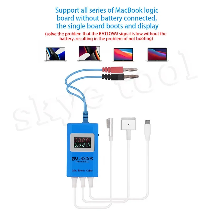 BAIYI BY-3200S NEW Power Boot Control   Cable for Macbook Logic Board Type-C Interface Fast Charging Test Line