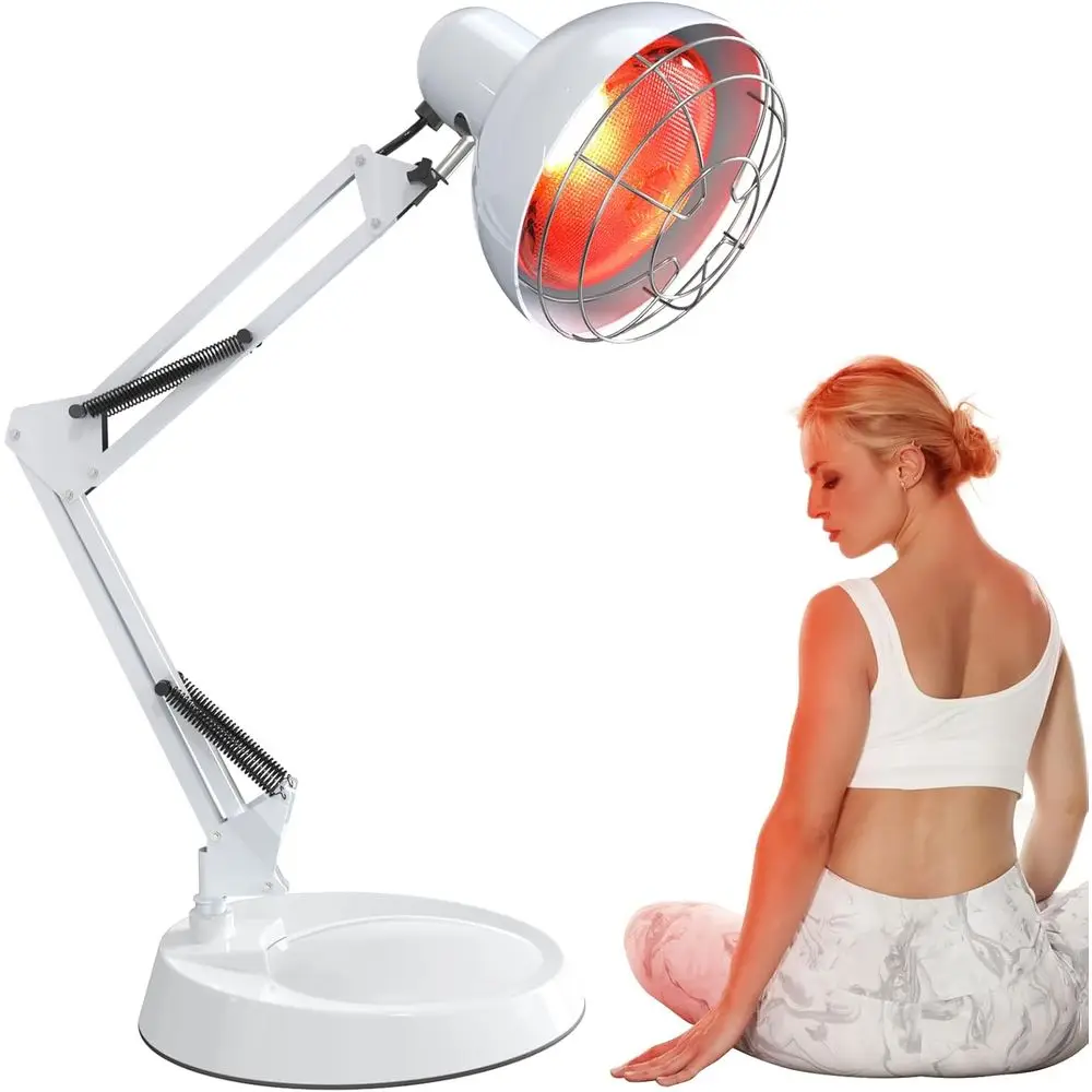 Near Inrared Lamp, Inrared Therapy Bulb Heat Lamp Red Light Therapy or Body Joint Pain and Muscle Aches Inrared Light Home Use D