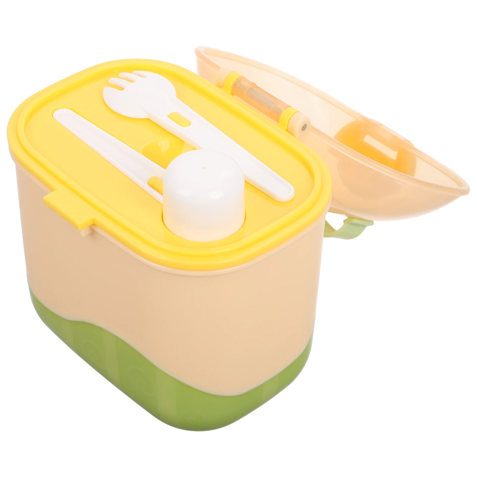 

Milk Powder Box Baby Food Containers Portable Storage Dispenser Travel Polypropylene PP Sealed Layered Design Lightweight Cereal