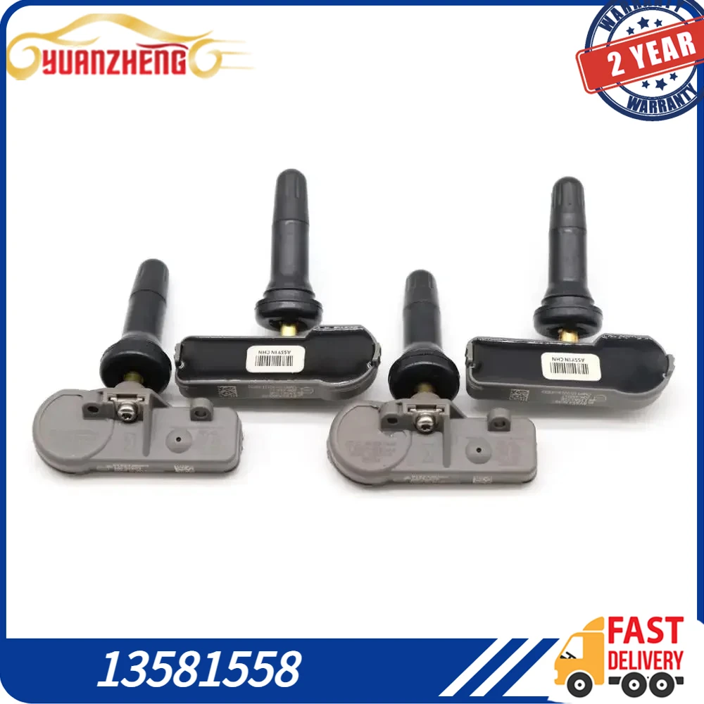 TPMS Tire Pressure Sensor 315Mhz For Buick GMC Cadillac Chevrolet Brilliance SAAB 9-4X 9-5 ROEWE 950 13581558 12768826 13540601