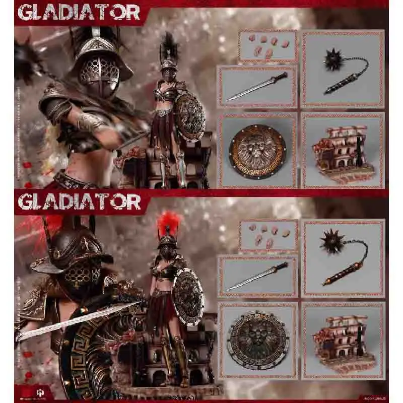 In Stock Original HHmodel & HaoYuTOYS HT 1/6 Gladiator HH18015 HH18014 Movie Character Model Art Collection Toy Gift