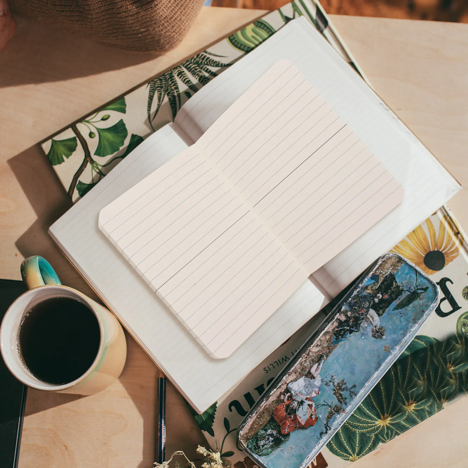 

1 Book A6 Lined Refill Paper for Notebook Cover Replacement Inner Sheets Sturdy No Bleed Writing Experience Gel Pen Fountain Pen