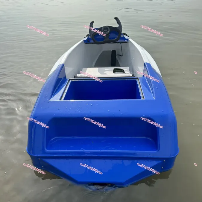 Electric Carding Boat Water Sports High-Speed Jet Water Skiing Amusement Boat Motorboat Emergency Rescue Small Speedboat