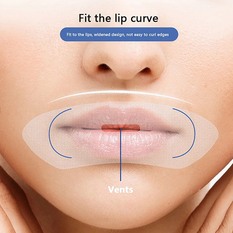 

30Pcs Anti-Snoring Stickers Nose Breathing Improving Patch For Night Sleep Lip Mouth Correction Sticker Tape