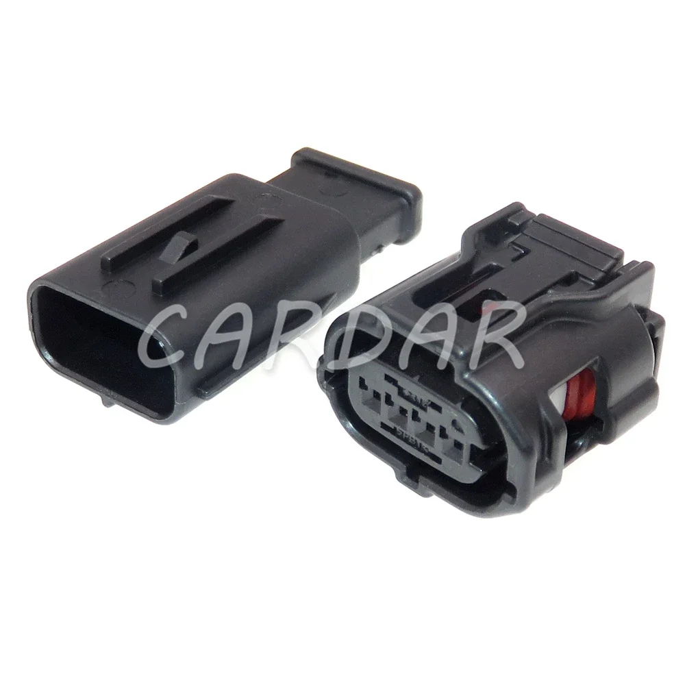 1 Set 4 Pin AC Assembly 0.6 Series Miniature Auto Male and Female Docking Wire Harness Waterproof Socket