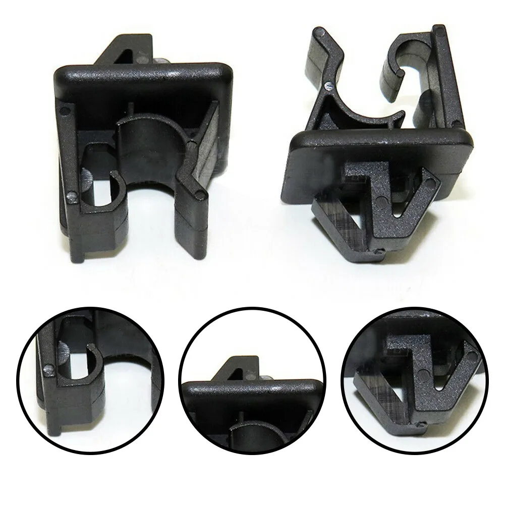 2x Vehicle Hood Prop Rod Holder Clip For Honda For Accord  For Civic  For CR-V Replacement Holder Clip Automotive Accessories