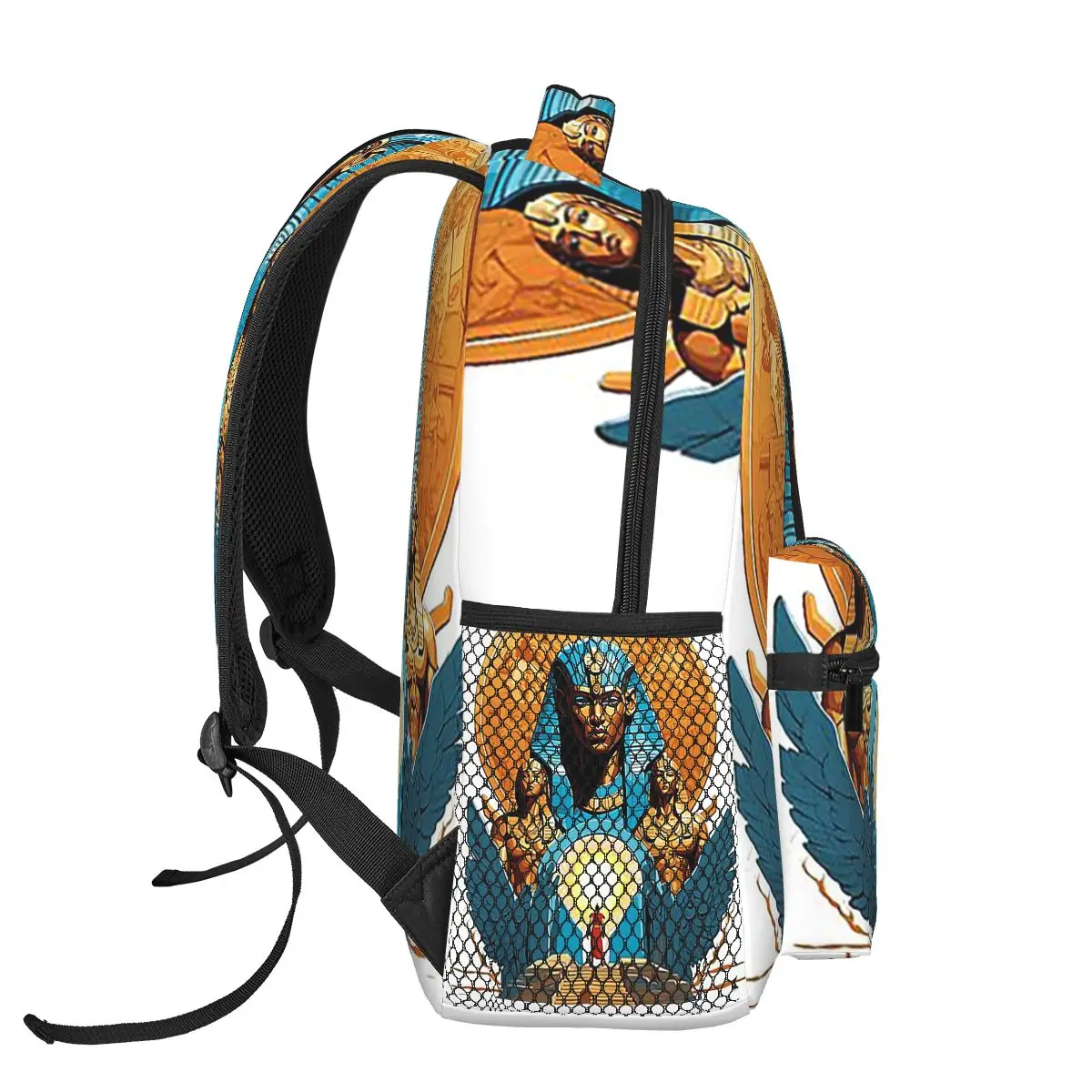 Рюкзаки египетских богов и фараонов, сумка для книг для мальчиков и девочек, детские школьные сумки, детский рюкзак с героями мультфильмов, сумка на плечо, большая вмести...