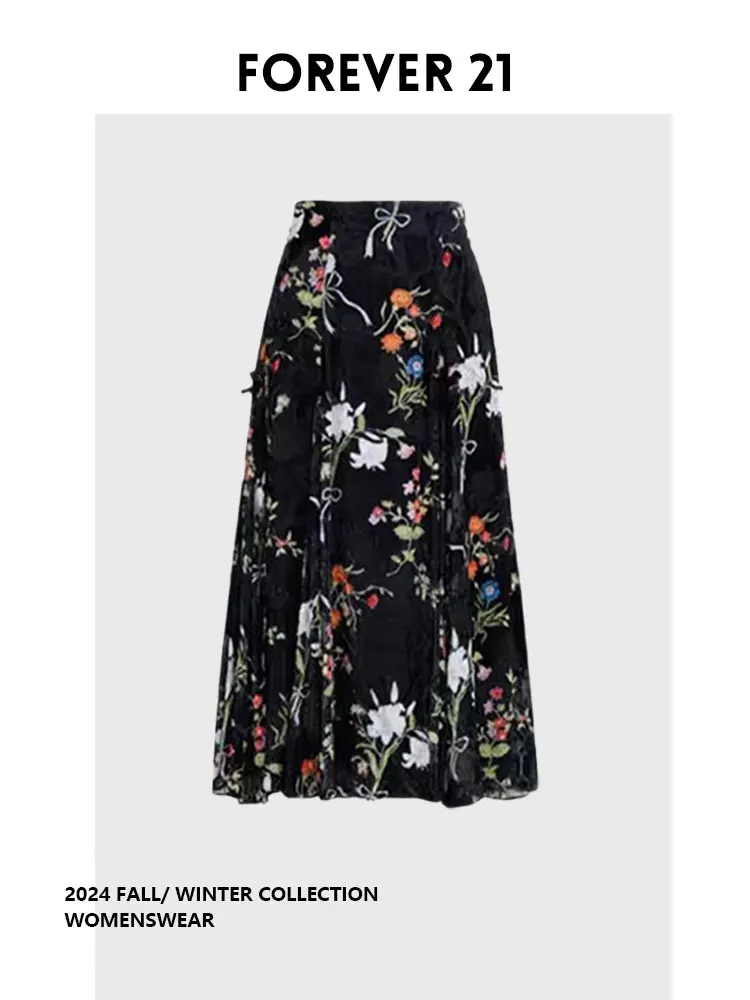 

Новая женская юбка Forever 2 на весну-лето с узловым принтом, А-силуэт, облегающая, с завышенной талией, для офиса, больших размеров