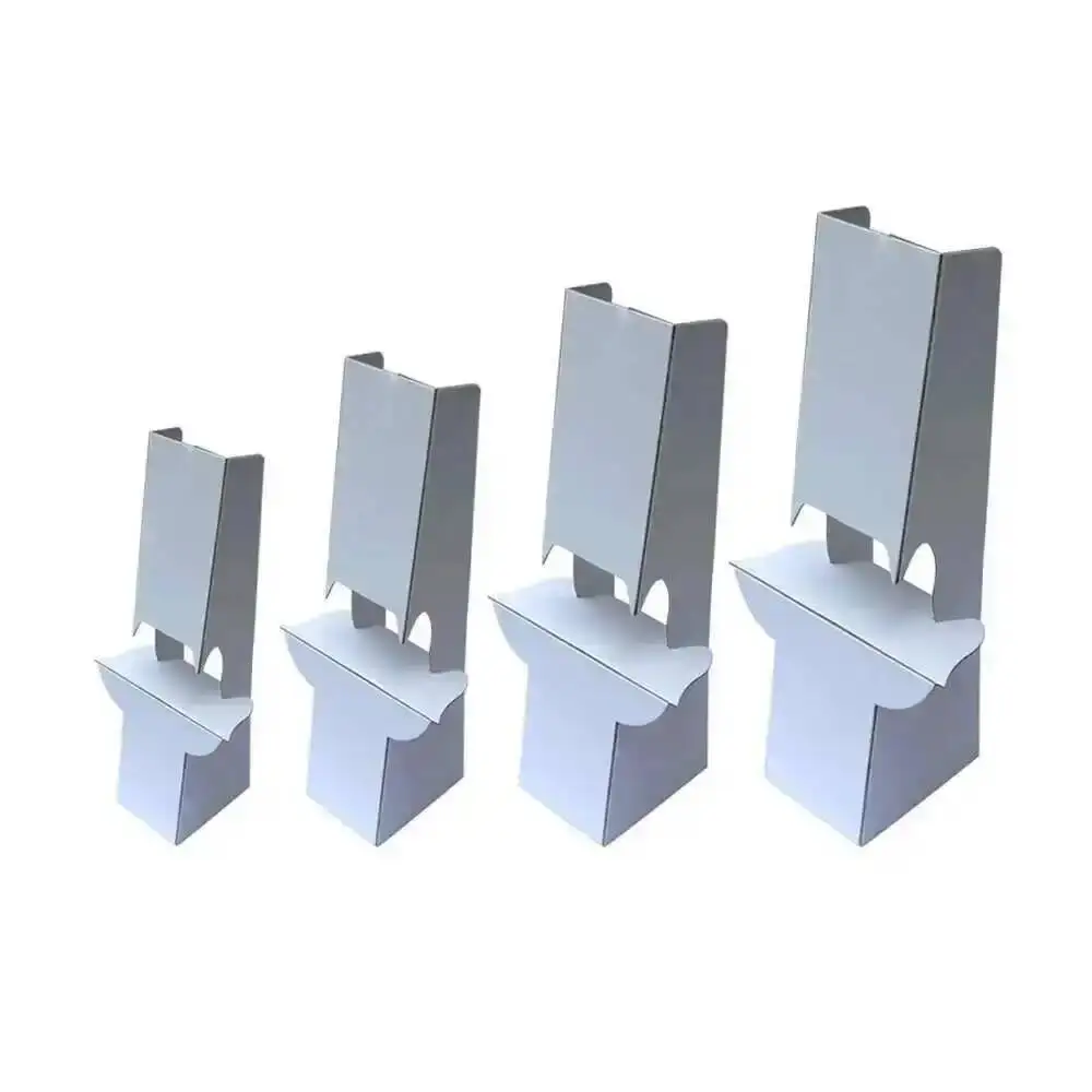 

1pack Cardboard Sign Holder Displaying Pictures Posters, Artwork White Easel Back Poster Stands