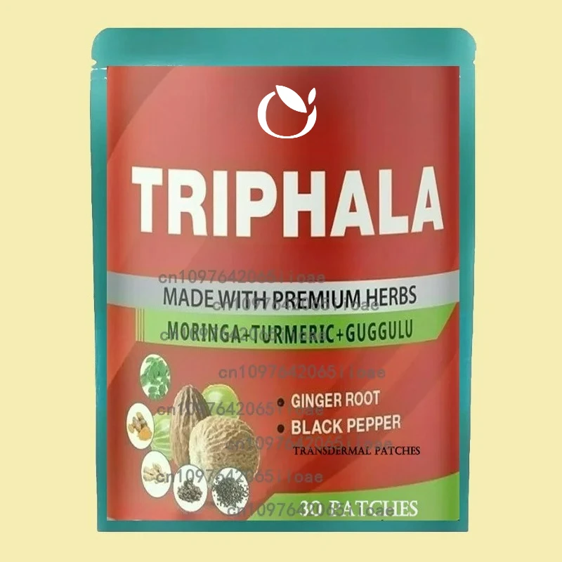30개 패치 유기농 트리팔라-5000mcg (강도) 대장 정화 및 면역 체계 경피 패치