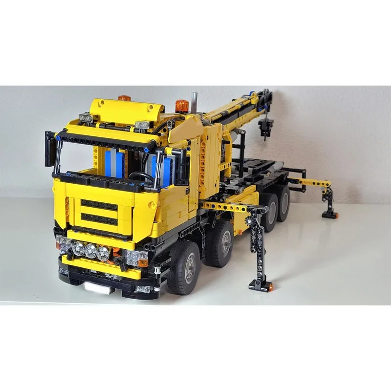 MOC-269469 Building Blocks Set 8258 Trailer Crane Truck Assembly Model 2174 PCS Birthday Fun Toy Holiday Christmas New Year Gift