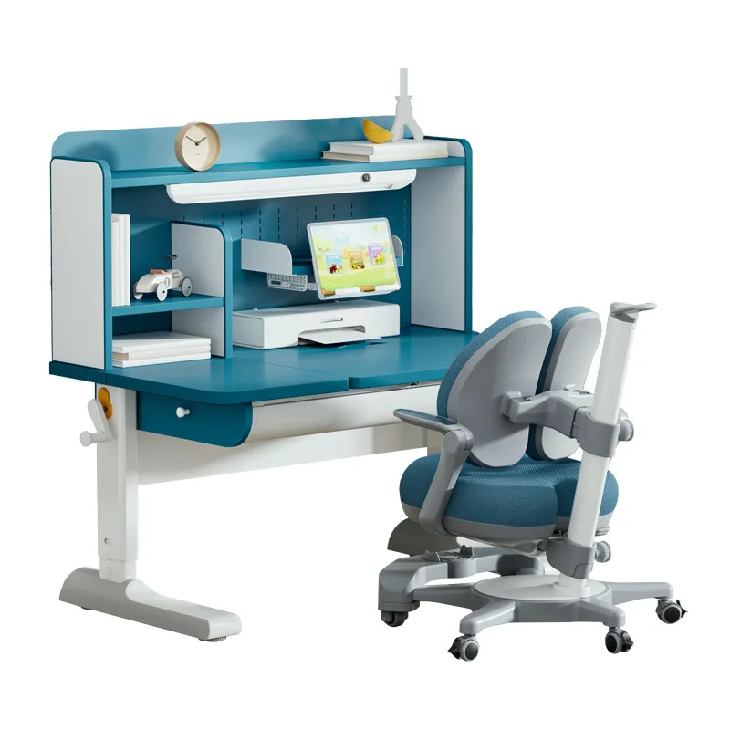 

Brand student desks and chairs, children's study desks, Sinology liftable sets