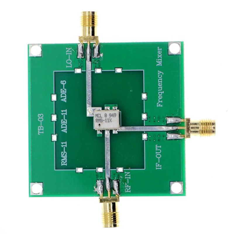 RMS-11 5-1900MHz RF Radio Frequency Up And Down Frequency Conversion Passive Mixer Module Green Color