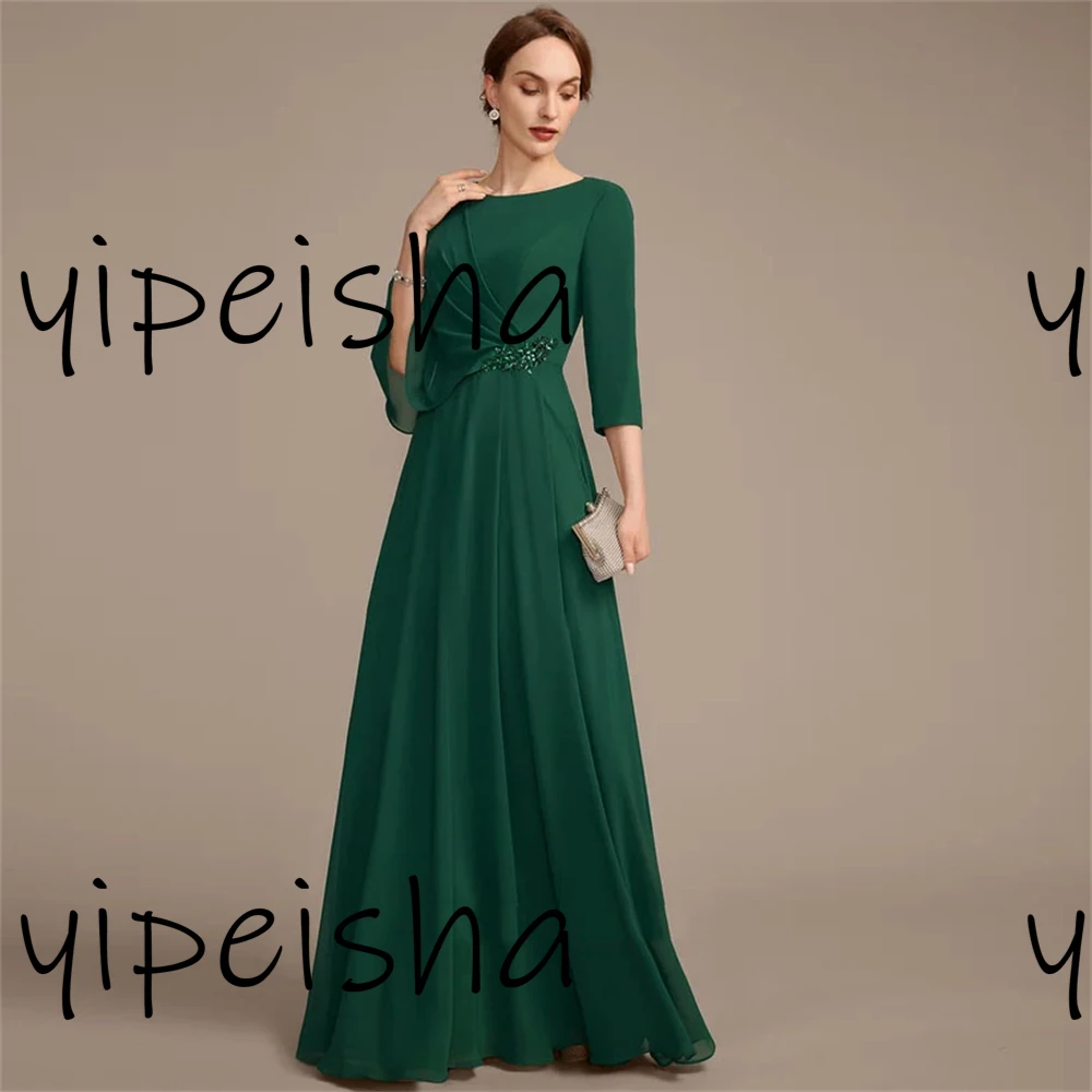 Simple elegant Party Dresses Fashion Mother to the bride Draped Wedding Gowns Elegant Dress for Women 2024 New