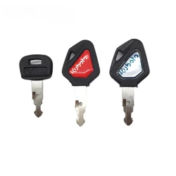 For Kubota Excavator Key U15 20 30 151 155 161 163 with Chip Excavator Micro Digging Accessories