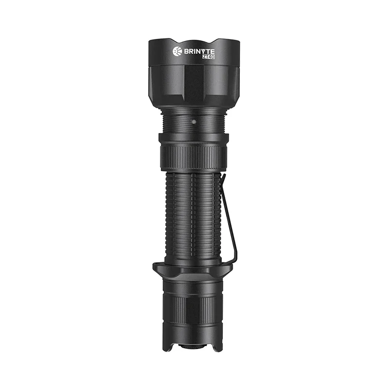 Brinyte ZT40 490 meters Zoomable Tactical Flashlight SFT‑25R LED Hidden USB C Charging Port Torch Light for outdoor Searching
