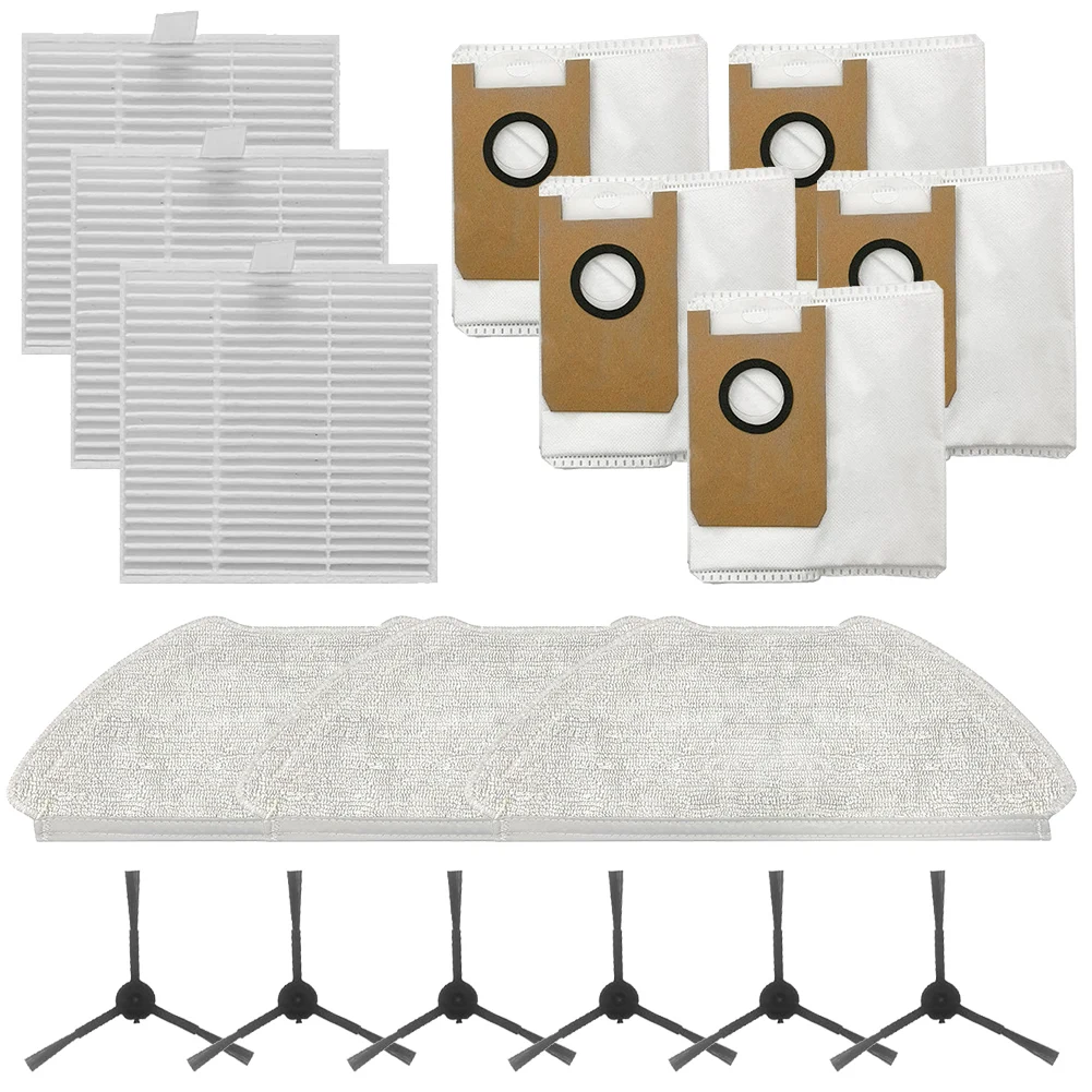 

Dust Bag Side Brush Replacement Vacuum Parts Child-friendly High-quality Filters Premium Materials Clean And Hygienic Floors