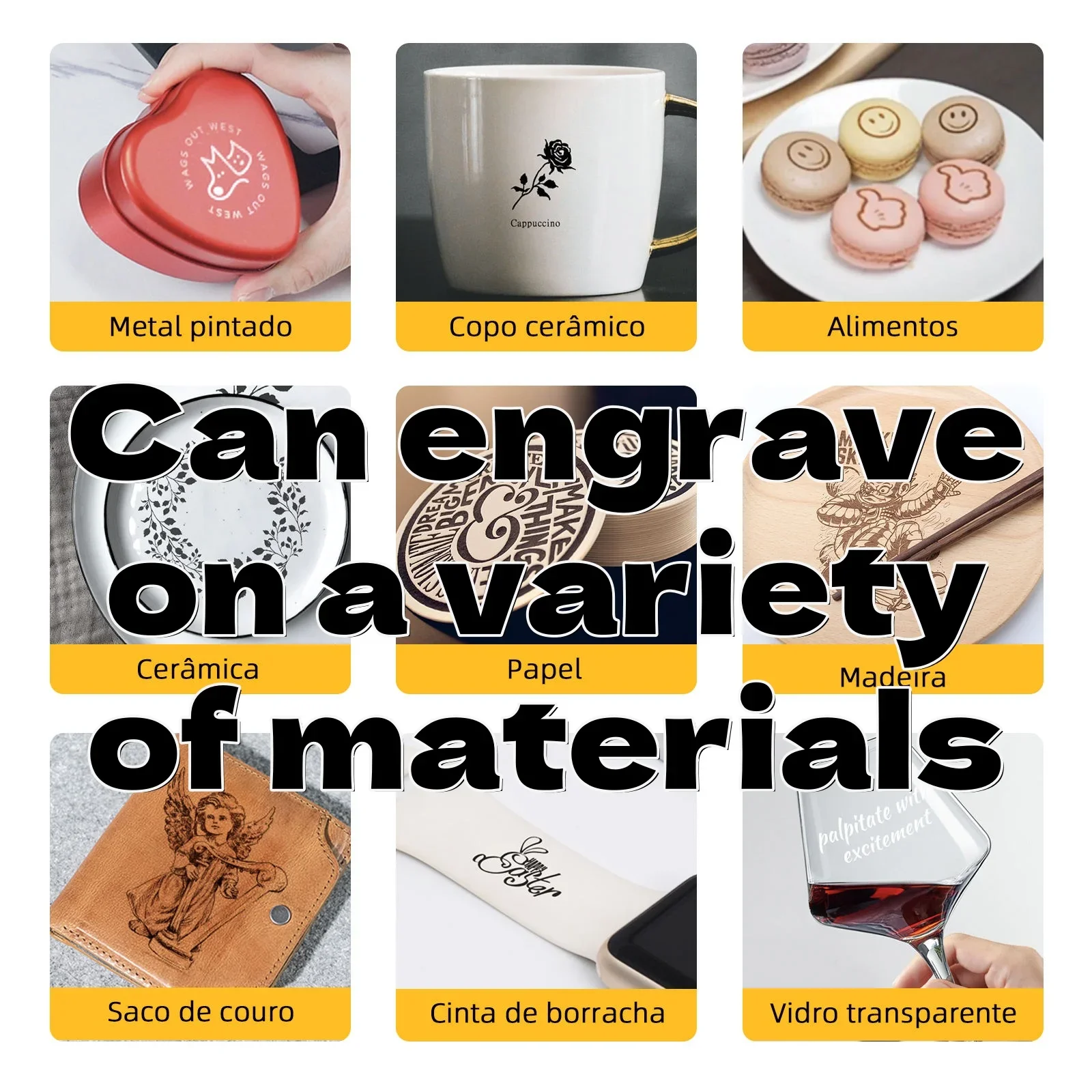 DJ6 Portable And Mini Diy Marking Laser Cutting And Engraving Desktop Fiber Mr.Carve Laser Engraving Machine For Metal