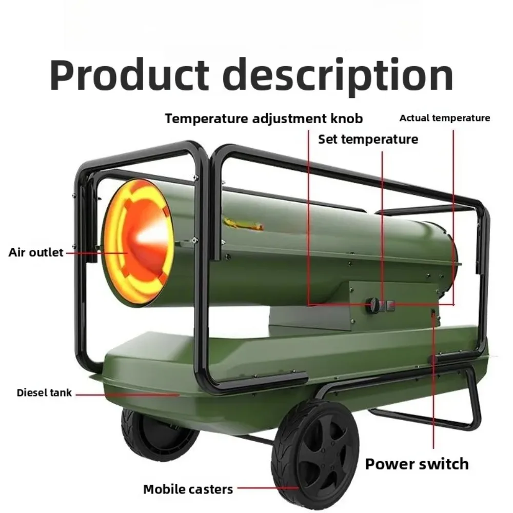 Oil-fired industrial heaters, heaters, greenhouse breeding brooding floor heating boilers, hot fans