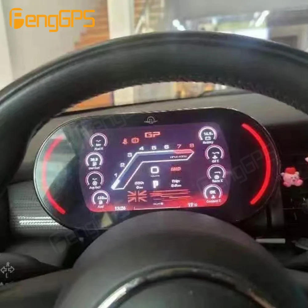 

For BMW MINI 2014-2023 Customized Digital AI Speed Dashboard 7-inch Speedometer Virtual Dashboard Car Digital Speed Dashboard