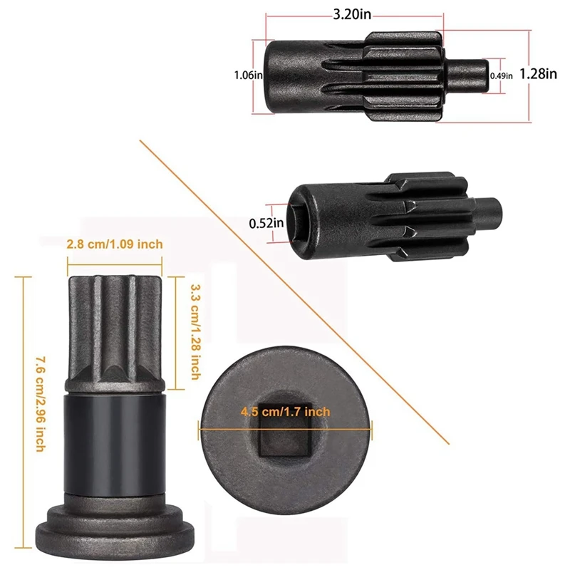 Engine Barring Rotating Tool For Cummins B/C Series & Dodge Pickups 3.9L 5.9L 6.7L MX 13 For Paccar Kenworth T880 Truck