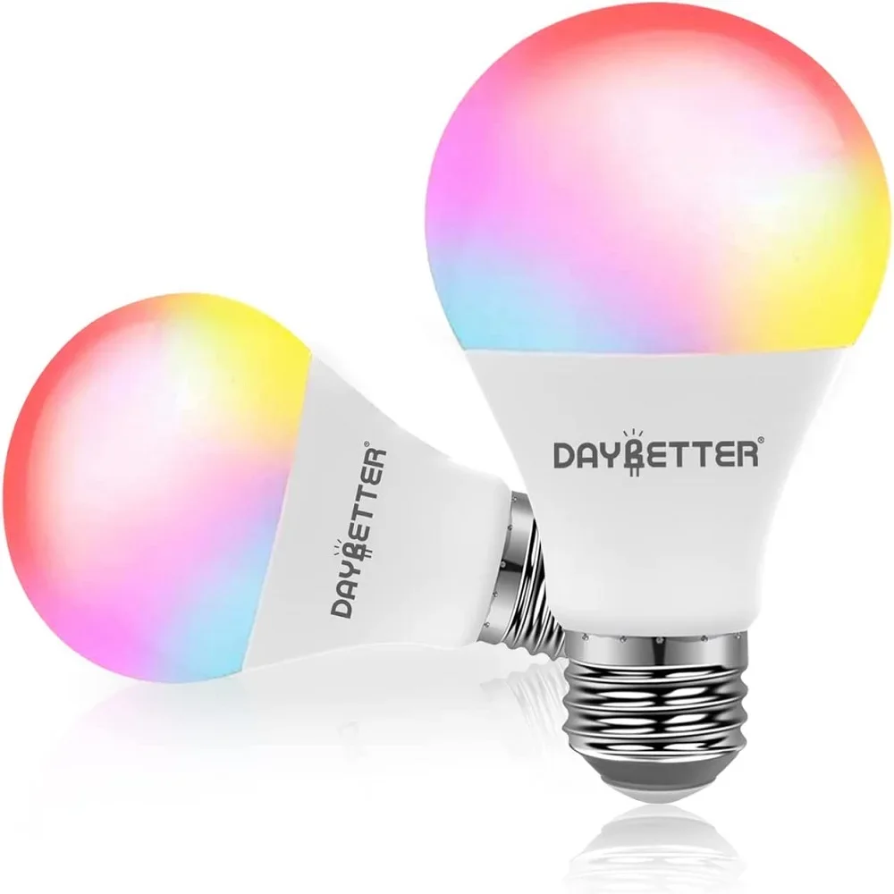 E26 LED Smart Bulb Bluetooth APP Control Color Changing Dimmable RGBCW LED Light Bulb 9W Home Bedroom Christmas Party Decor