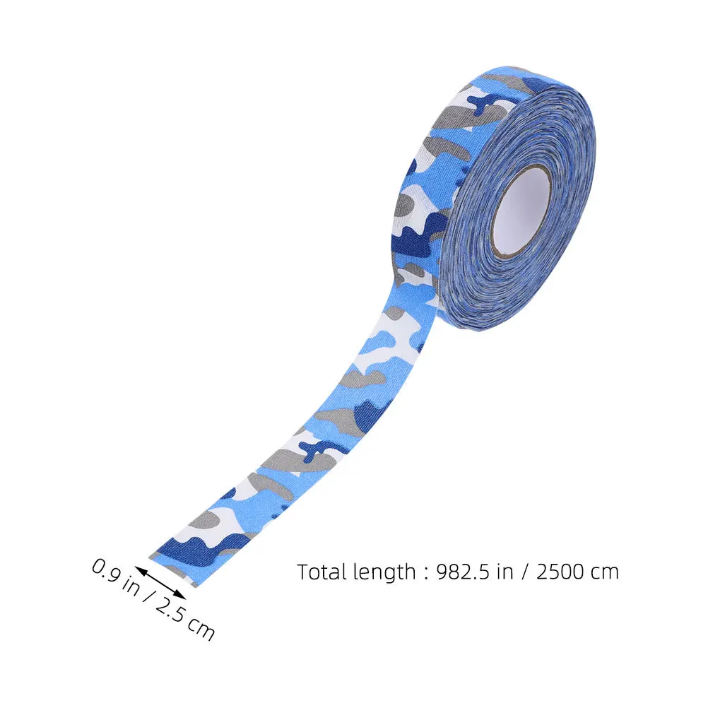 3 لفات من شريط عصا هوكي الجليد، عقد قوي، سطح مموه غير قابل للانزلاق، غلاف حماية لتعزيز أداء المعدات الرياضية