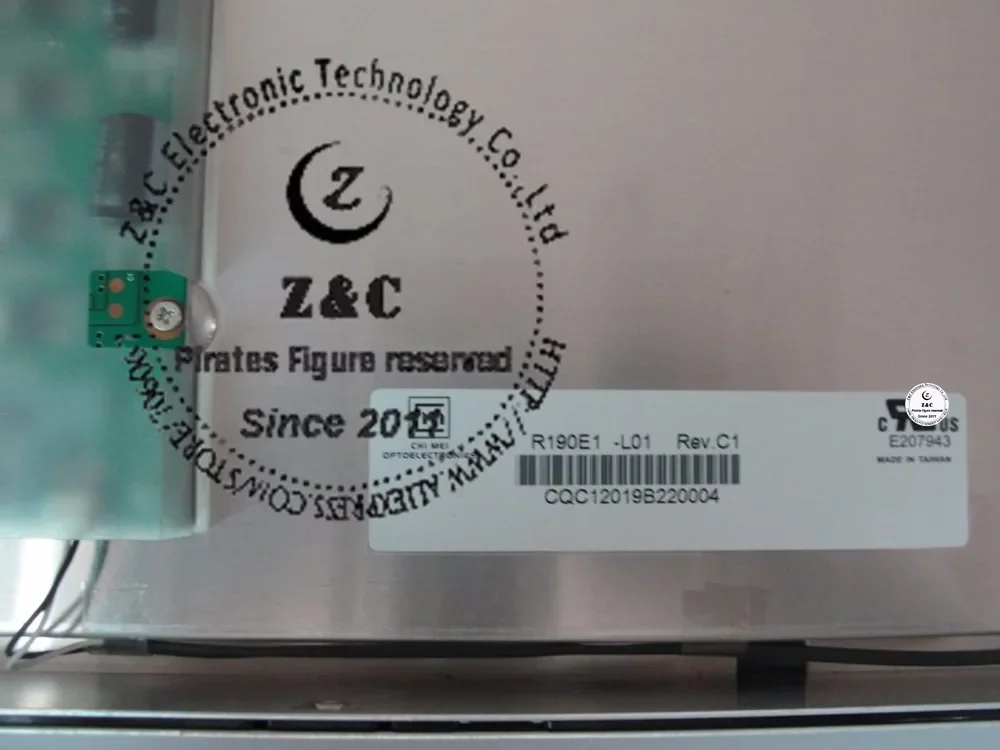 R190E1-L01 Tela LCD original de 19 polegadas para equipamentos industriais CMO