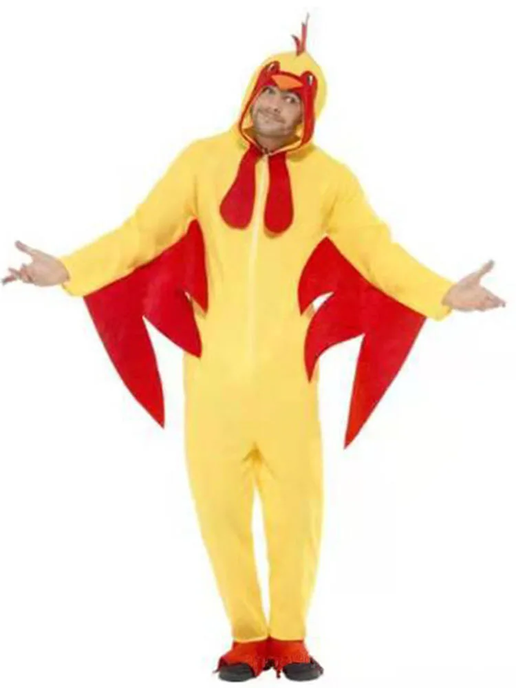 

Хэллоуин Чен Комбинезон Игрушечный Костюм Большой Петух Лейманский Наряд Полиэстер Материал Женская Специальная Одежда