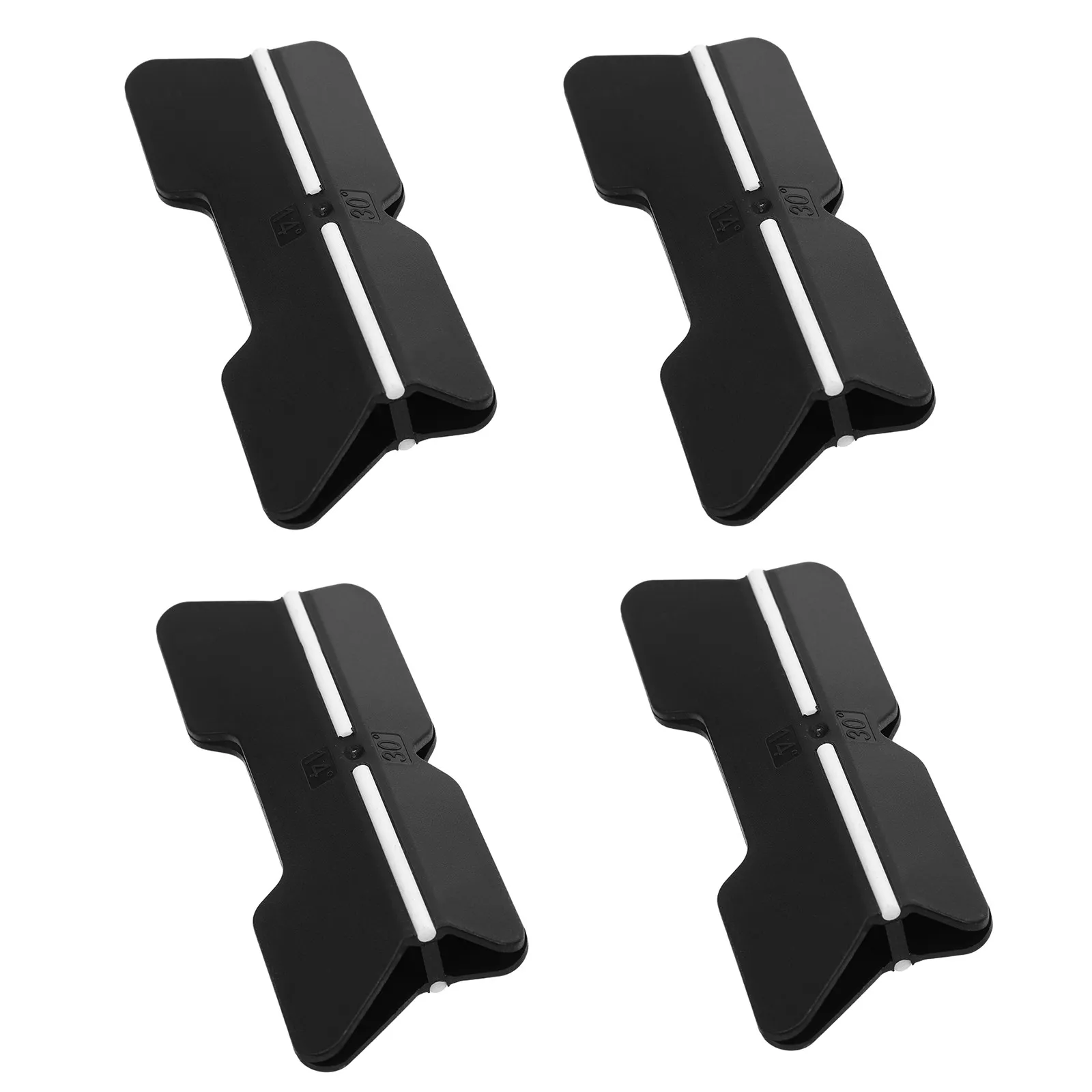 4Pcs Sharpening Angle Guide Clip Adjustable Knife Sharpener Holder Non-Slip for Kitchen Chef Outdoor Knives Whetstone