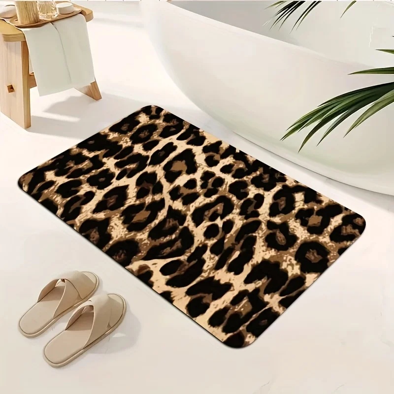 3D Realistic River Stone Doormat Glossy Colorful Cobblestone Pattern Anti Slip Washable Decor Rug for Shower Entrance Kitchen
