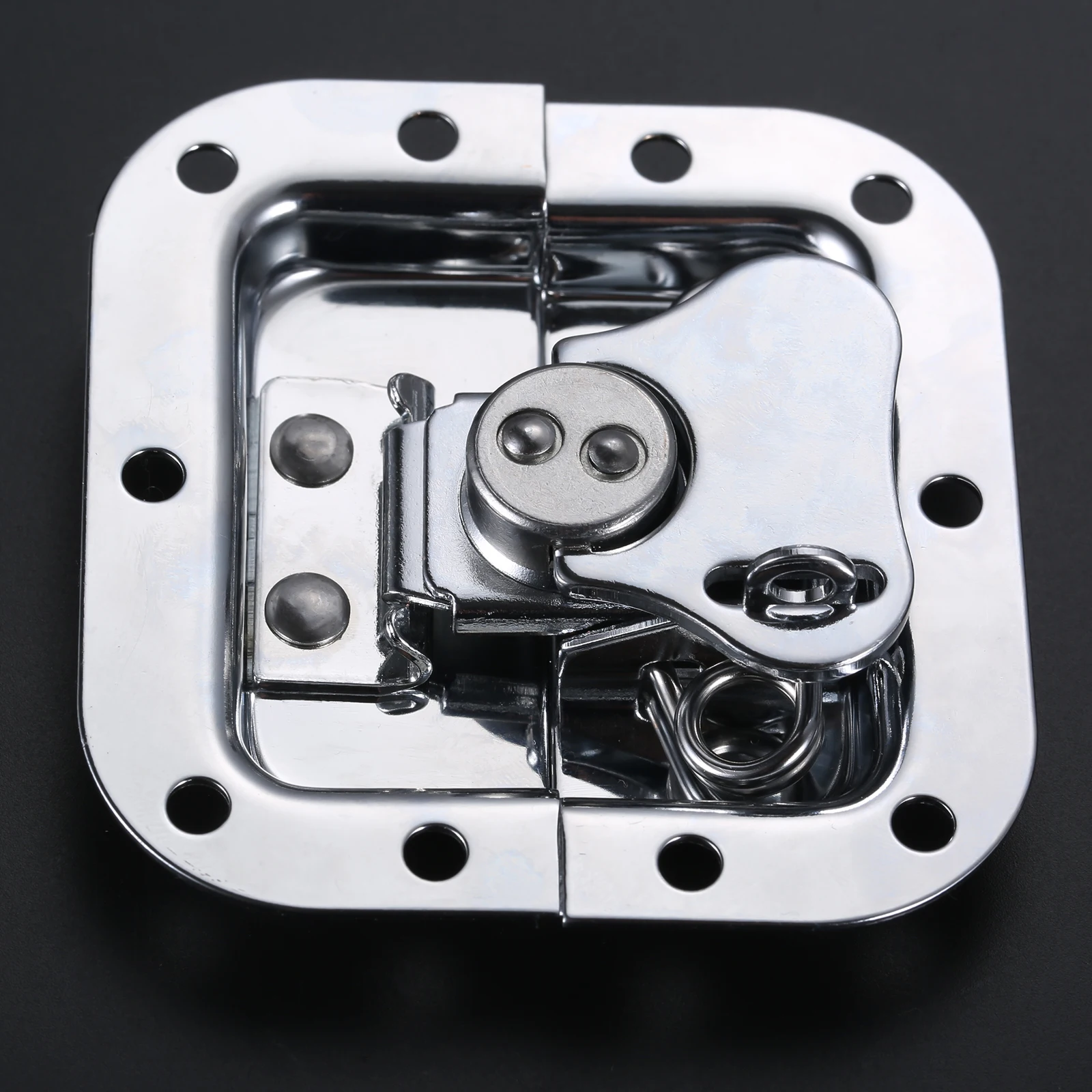 

Flight Case Lock Box Buckle Butterfly Twist Latch Cabinet Wooden Hardware Air Box Accessories Lock Buckle Toolbox Locked 82*77mm