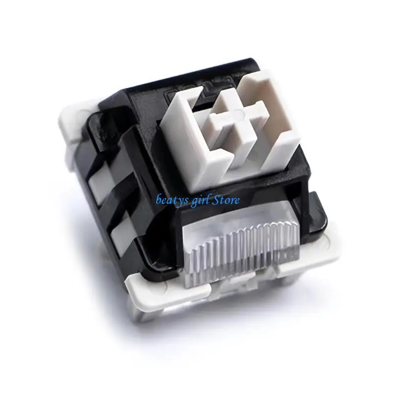 

C7AB Gray Linear Switches Offering Crisped Sound and Seamlessly Typing for Gamers and Office Pre Lubrication Hot Swap