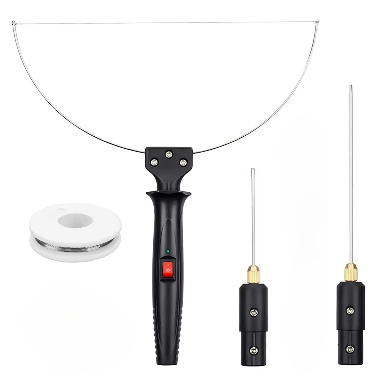 

Electric Foam Cutter Kit Hot Wire Cutter 0-300℃ Temperature Adjustable Foam Cutting Pen Styrofoam Cutting Tool With 3 Tips
