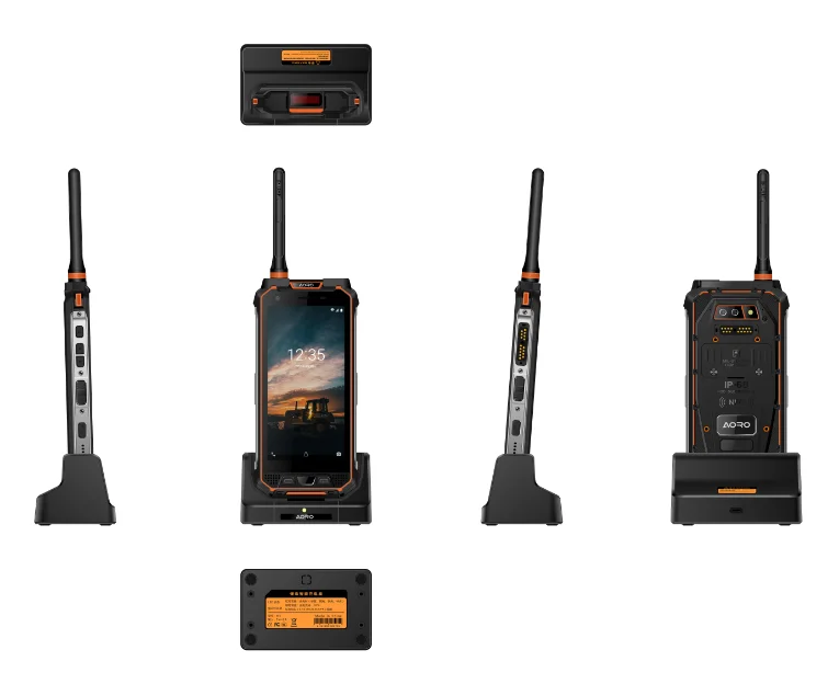 Android 8.1 VHF DMR UHF Long Distance Walkie Talkie Phone