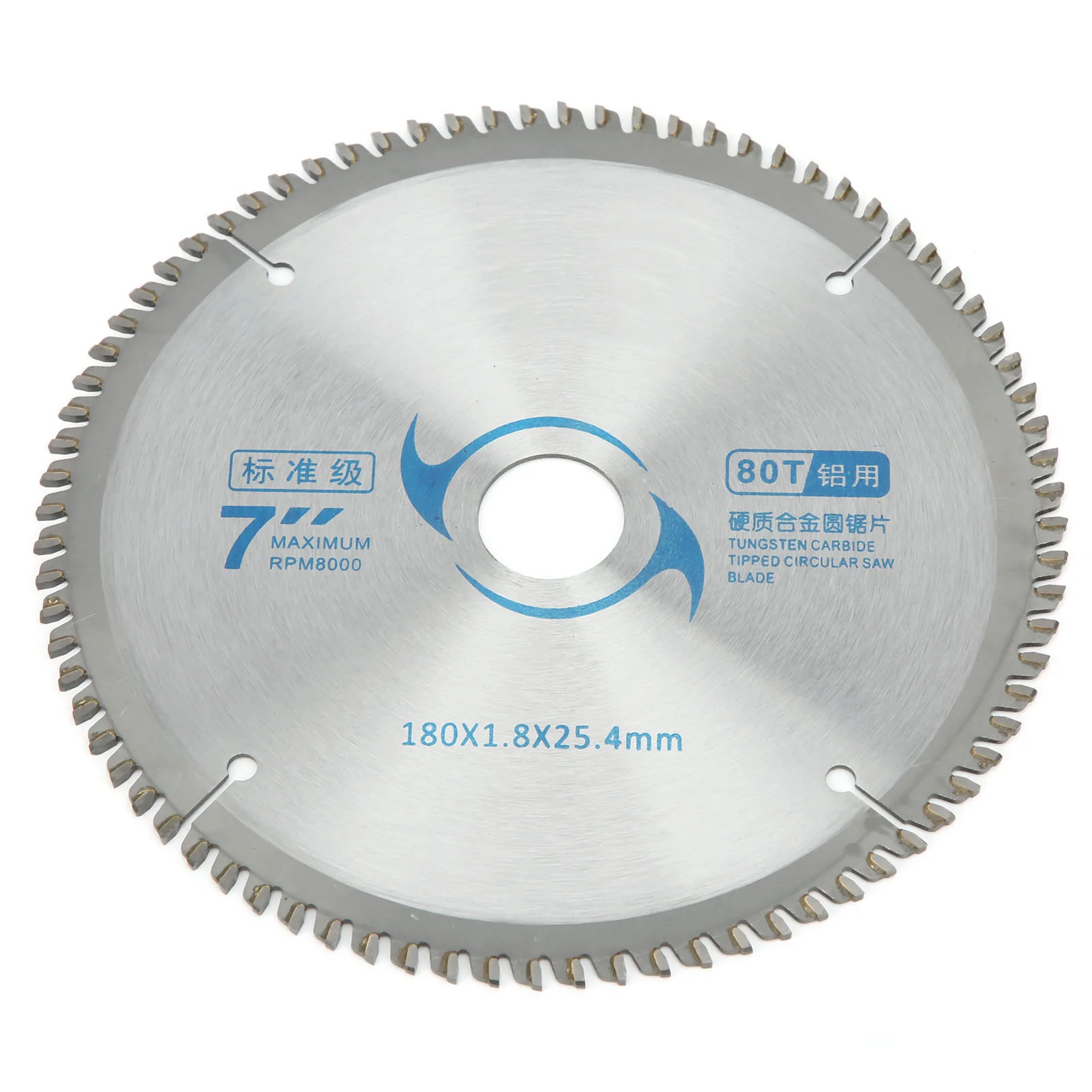 7Inches Saw Cutting Blade Circular Cutting Discs Hard Alloy Wood Cutter 80 Teeth Disc Cutting Tool Woodworking Saw Cutting Blade