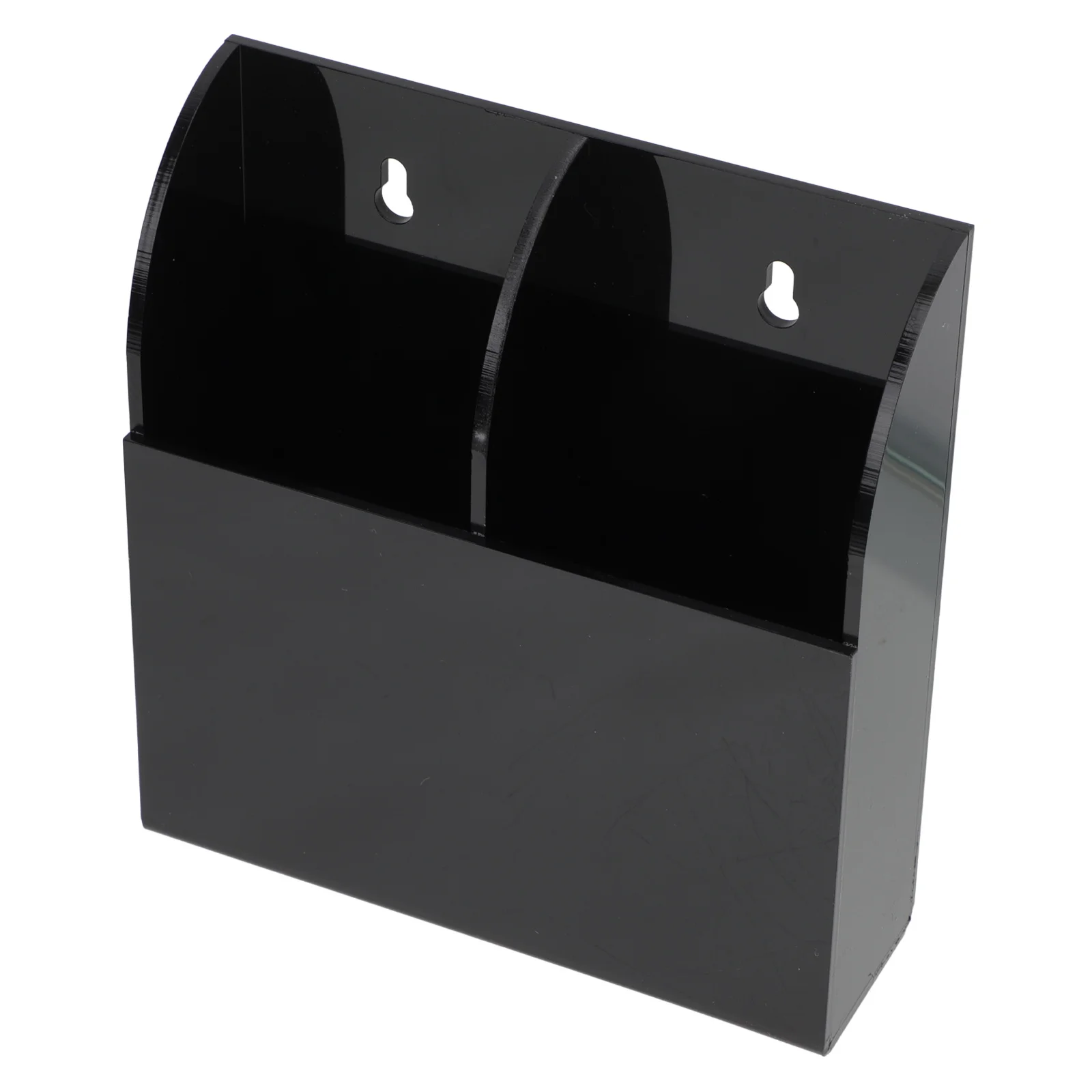 

Remote Control Remote Holder Acrylic Media Organizer Desktop Wall Mount Holder For Bedroom Storage Box Kitchen