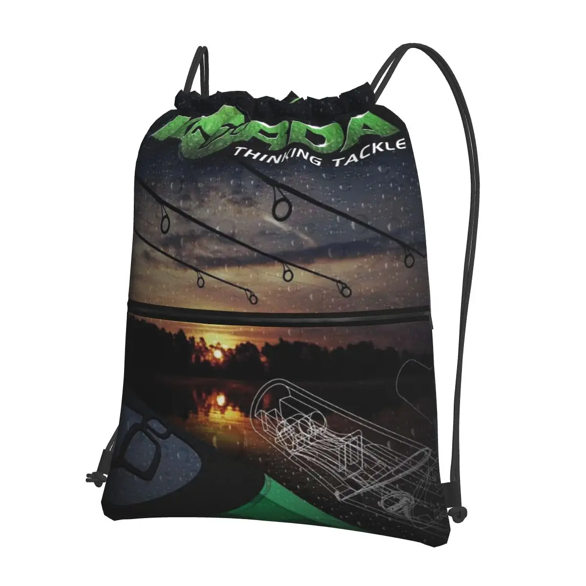 

Рюкзаки с логотипом Korda для рыбалки, повседневные портативные карманные спортивные сумки на шнурке, сумки для книг для мужчин и женщин, студентов