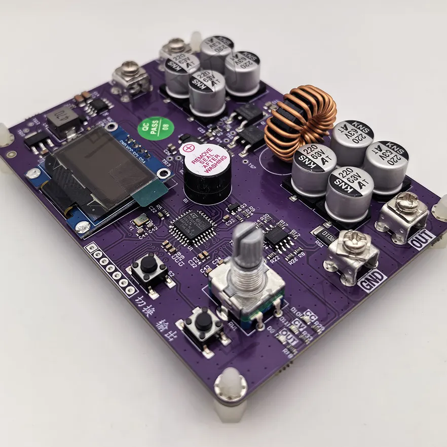 Digital Power Supply Digital Power Development Board Synchronous BUCK SR Step-down Bidirectional DC-DC Learning Board