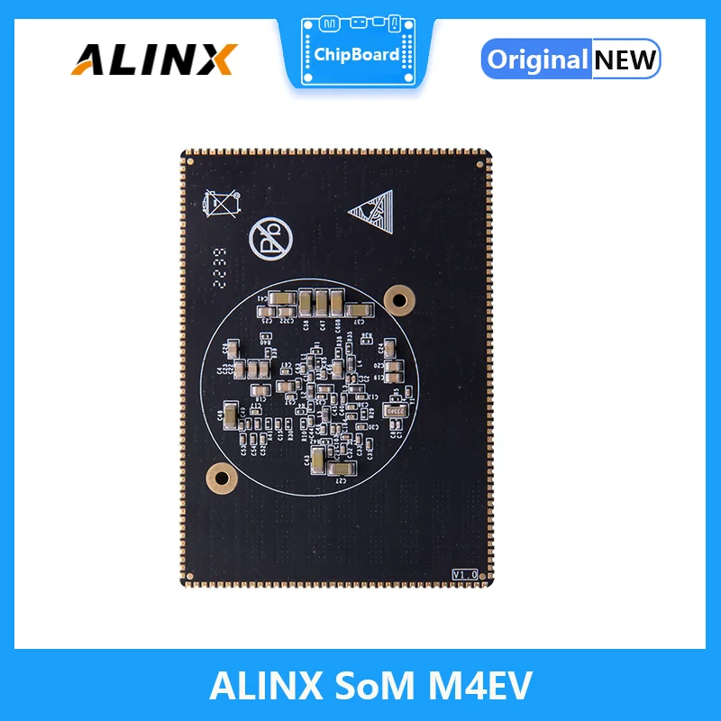 ALINX SoM M4EV: Xilinx Zynq UltraScale+ MPSOC AI XCZU4EV SoM System on Module Stamp Hole