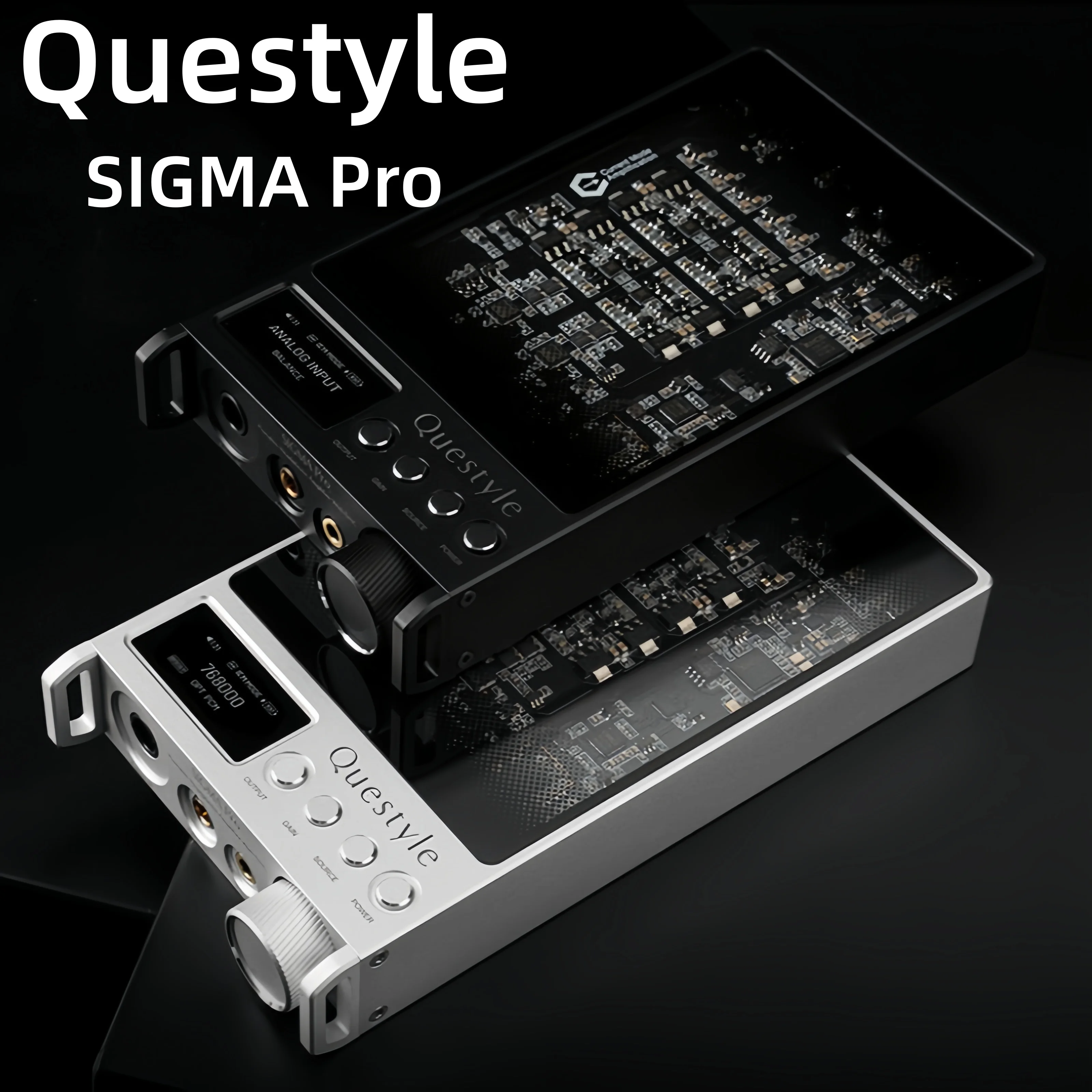 Amplificador de auriculares DAC portátil Questyle SIGMA pro 4x PCT Current-Mode XMOS XU316 ES9069 Dual DAC para iOS y Android